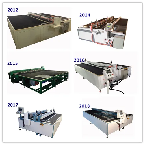 PVB EVA safety laminated glass cutting machine table for laminated glass