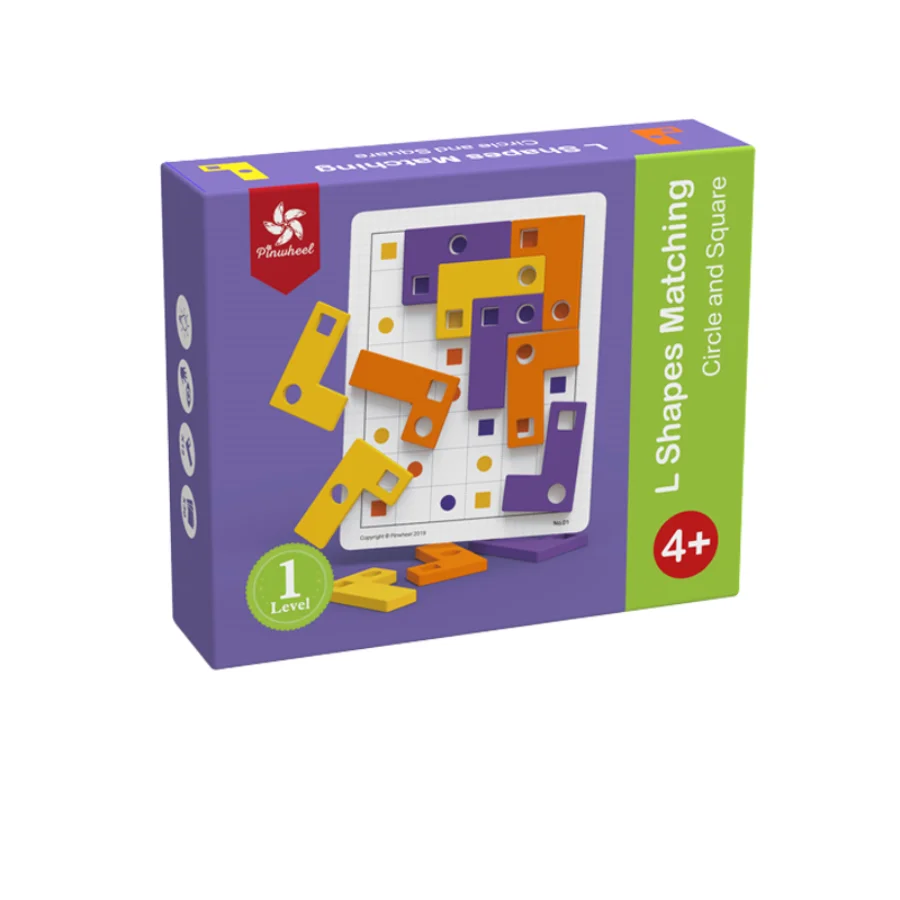 
Popular Educational Toys L Shape Matching Board Matching Game 