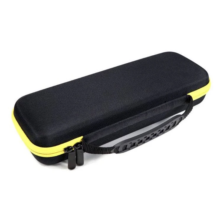 Hard shell EVA shockproof zipper lock mesh inner pocket hard carrying case make up tool storage carry box