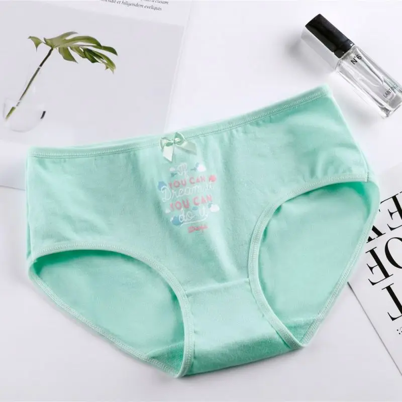 High quality wholesale cute girls panty pretty girls panties cotton cartoon panties for women
