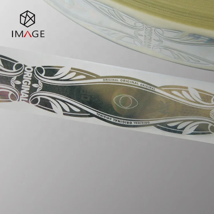 Foil form Security Hologram Strip for Blister Packaging