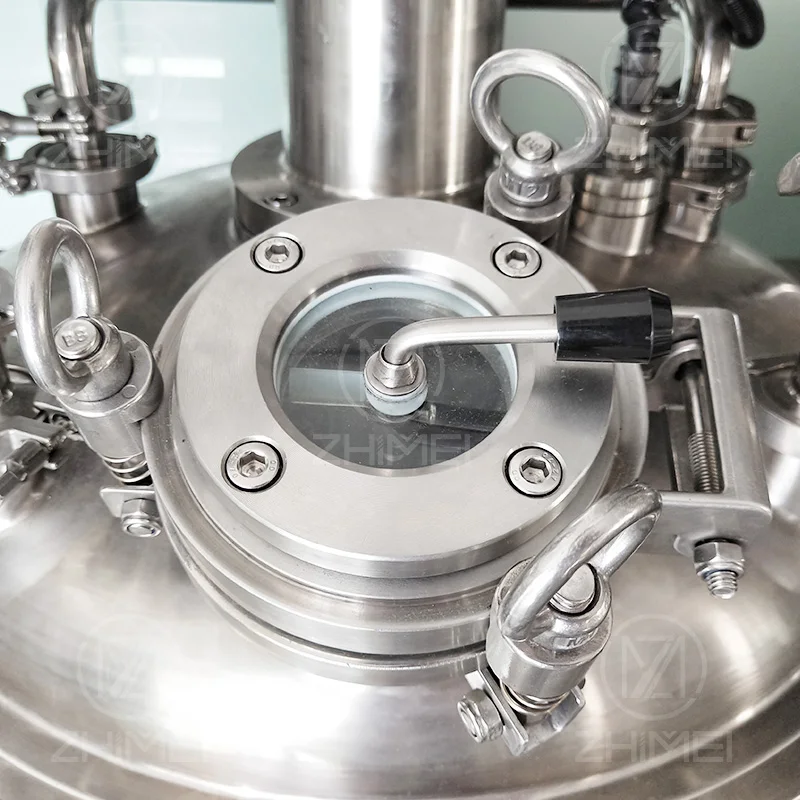 Intelligent Lotion Cream Liquid Ointment Toothpaste Mayonnaise Mixing Machine Vacuum Homogenizer Emulsifier Emulsifying