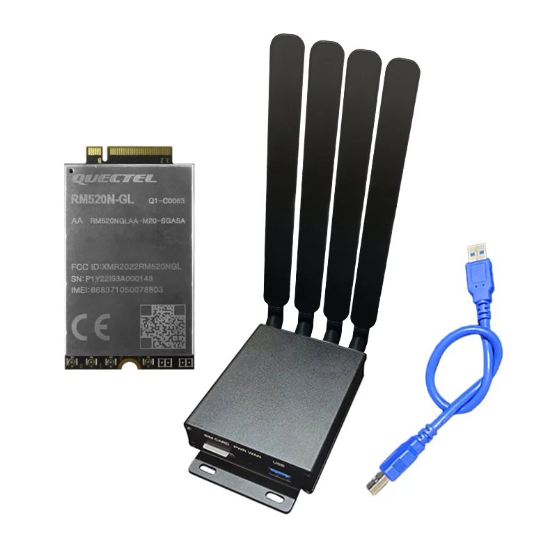 LTE 5G USB3.0 ключ прилагается чехол Дом корпуса для M.2 модем RM520N-GL RM520NGLAA-M20-SGASA модуль M.2 для USB3.0 ключ