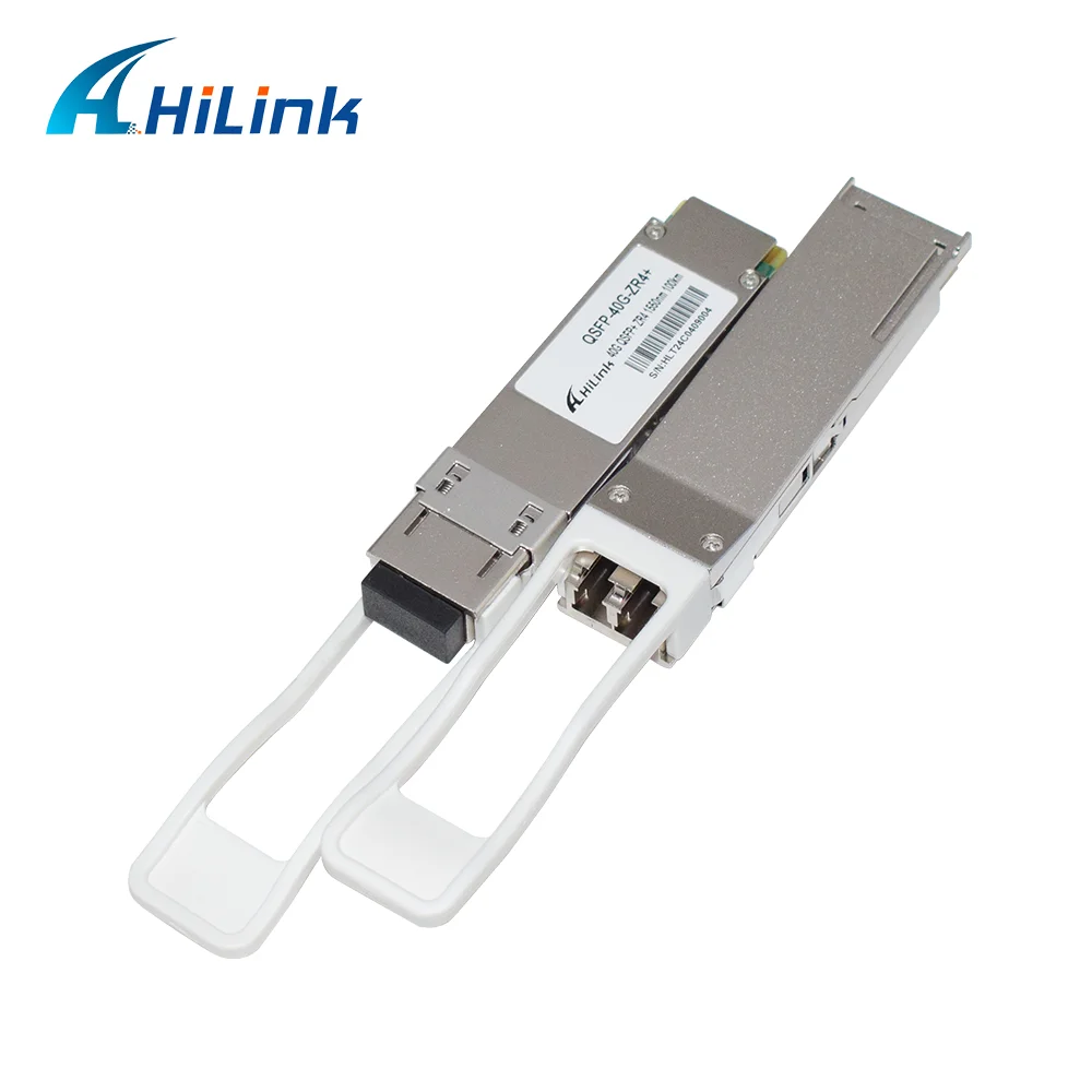 40G QSFP+ EZR4 DWDM4 100Km 1550nm 4 lanes MUX/DEMUX  -26dBm LC Optical Transceiver