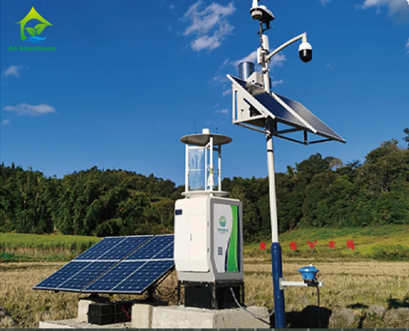 Intelligent automatic climate monitoring station weather station