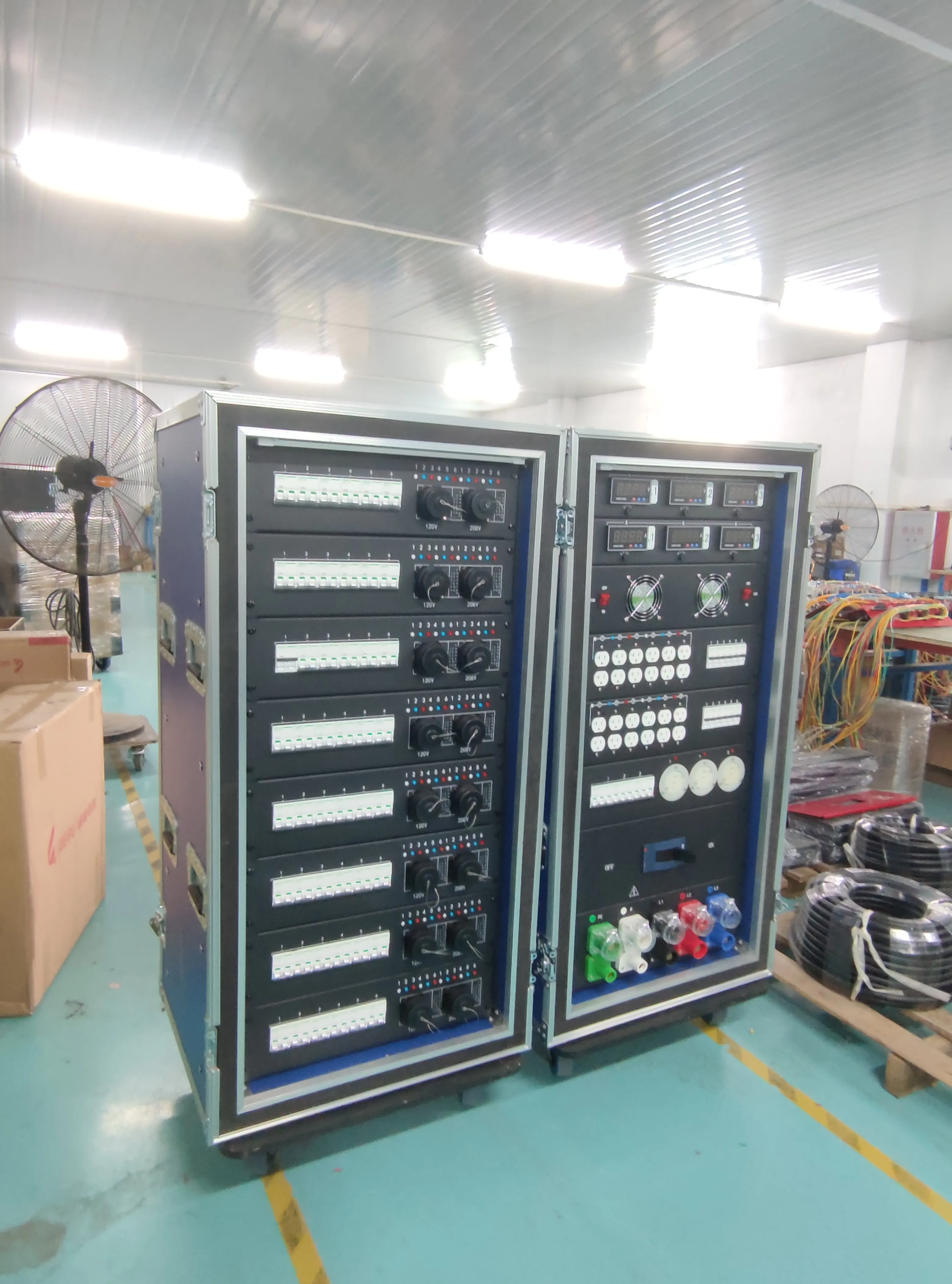 Best Quality 19 core socapex electrical Box Mobile Power AC Distribution boxes for indoor stage sound&lighting