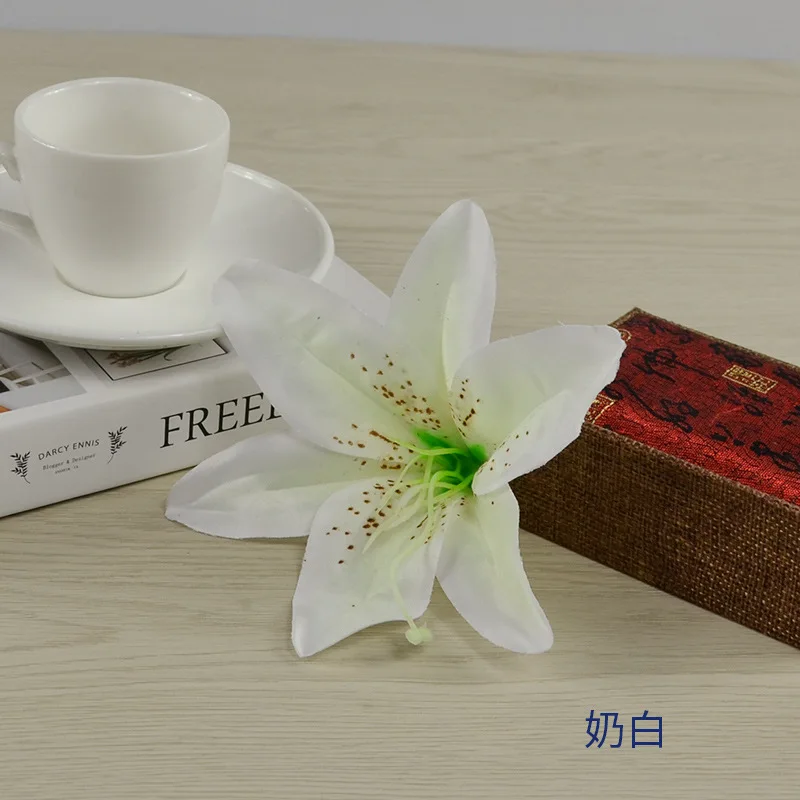 Искусственная Свадебная супинаторная гирлянда 10 цветов украшение 13 см шелковые цветы букет невесты парфюмерные лилии