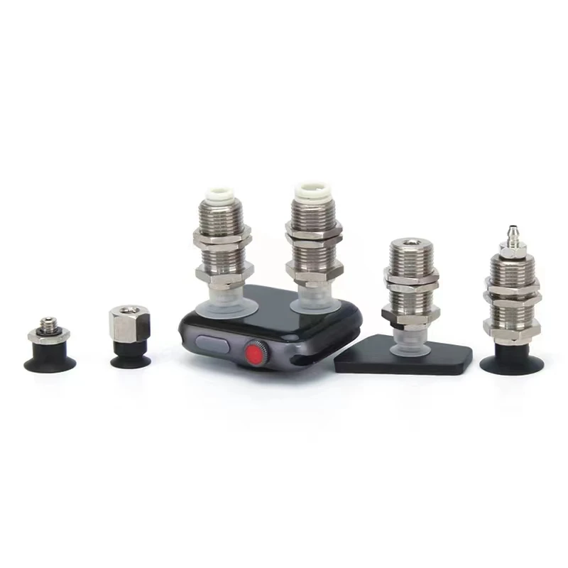 SMC type Industrial Heavy Duty Strong Silicone Vacuum Rubber Suction Cup With Screw hot selling