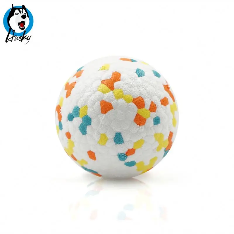 Balls Toys For Chew Dogs Training Treat Cat Launcher Thrower Chewing Playing Foam Small Pet Interactive Double Ball Pet Dog Toy