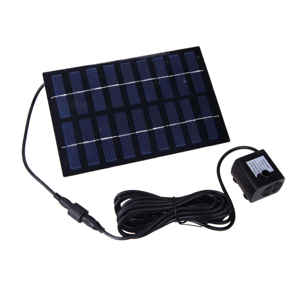 Outdoor Solar Powered Fountain Pool Water Pump Garden Watering for garden decoration