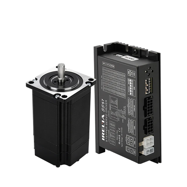 Высокопроизводительный шаговый двигатель с замкнутым контуром nema 23 1,2 нм и драйвер, комплект шагового двигателя с замкнутым контуром nema 23