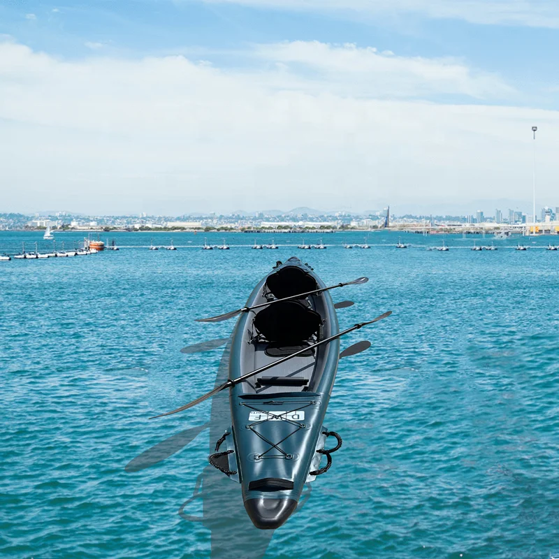 EN/CE Drop-Stitch PVC Kayak Inflatable Customization Single to 3-Persons Canoe Kayak Drop Stitch Inflatable Kayak