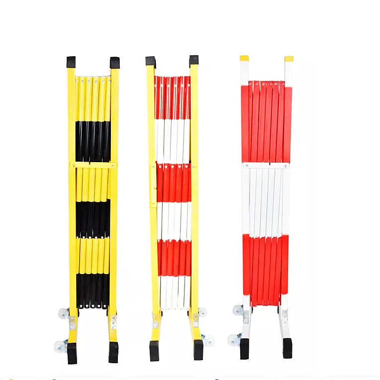 Складной металлический барьер из стекловолокна