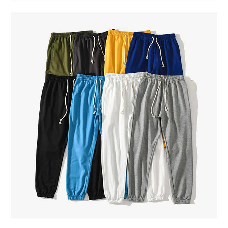OEM clothing manufacturing wholesale soft elastic waist men track pants