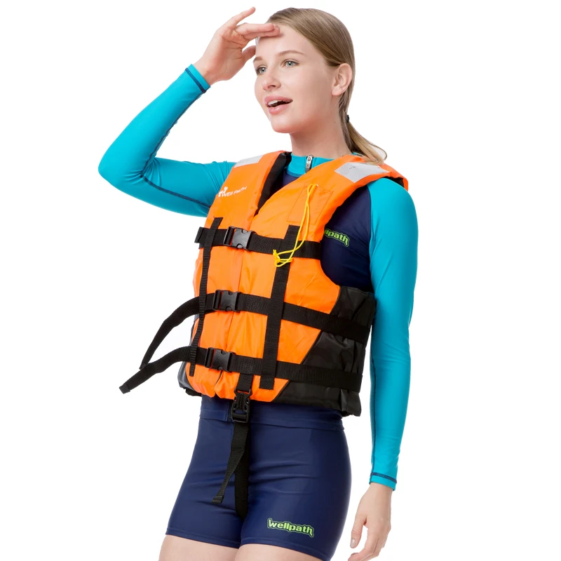 wellpath 3022  Custom logo offshore work ocean surfing swimming wake board rafting foam life saving vest kayak life jackets