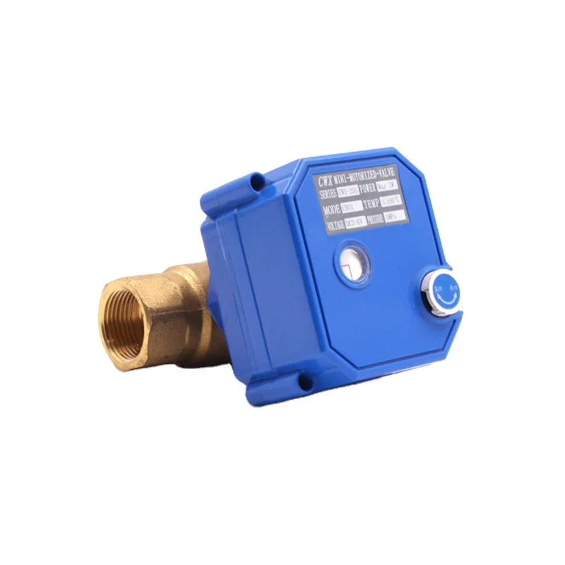 Mini Motor Automatic Control valve 2 Way 3 way Brass stainless steel Floating Ball Valveautomatic float