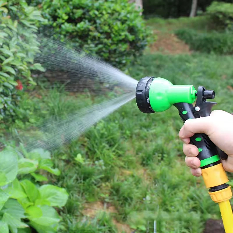 High Quality Multifunctional Adjustable Household Garden Watering Spray Gun 7 Pattern Water Spray Garden Nozzles