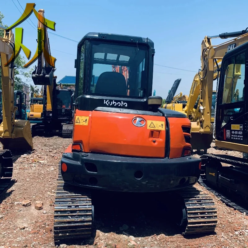 Заводская цена Подержанный оригинальный Легкий экскаватор Kx165 подержанный Kubota 6 5 тонн для продажи