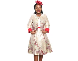 2022 cheap church dresses for black women 2 piece skirt set elegant wedding lady formal female suits ladies plus size clothes