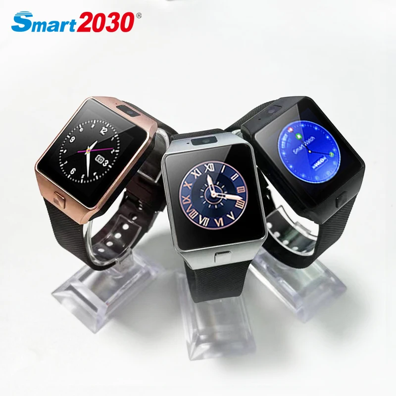 Smart2030 Dz 09 Smart Watch Dz09 With Camera Wrist Smartwatch Support Sim Card W007 B701