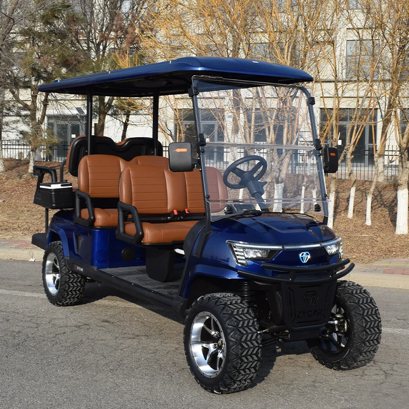 Best Selling Various 48V Golf Buggy Good Quality Club Electric 6 Seater Golf Cart