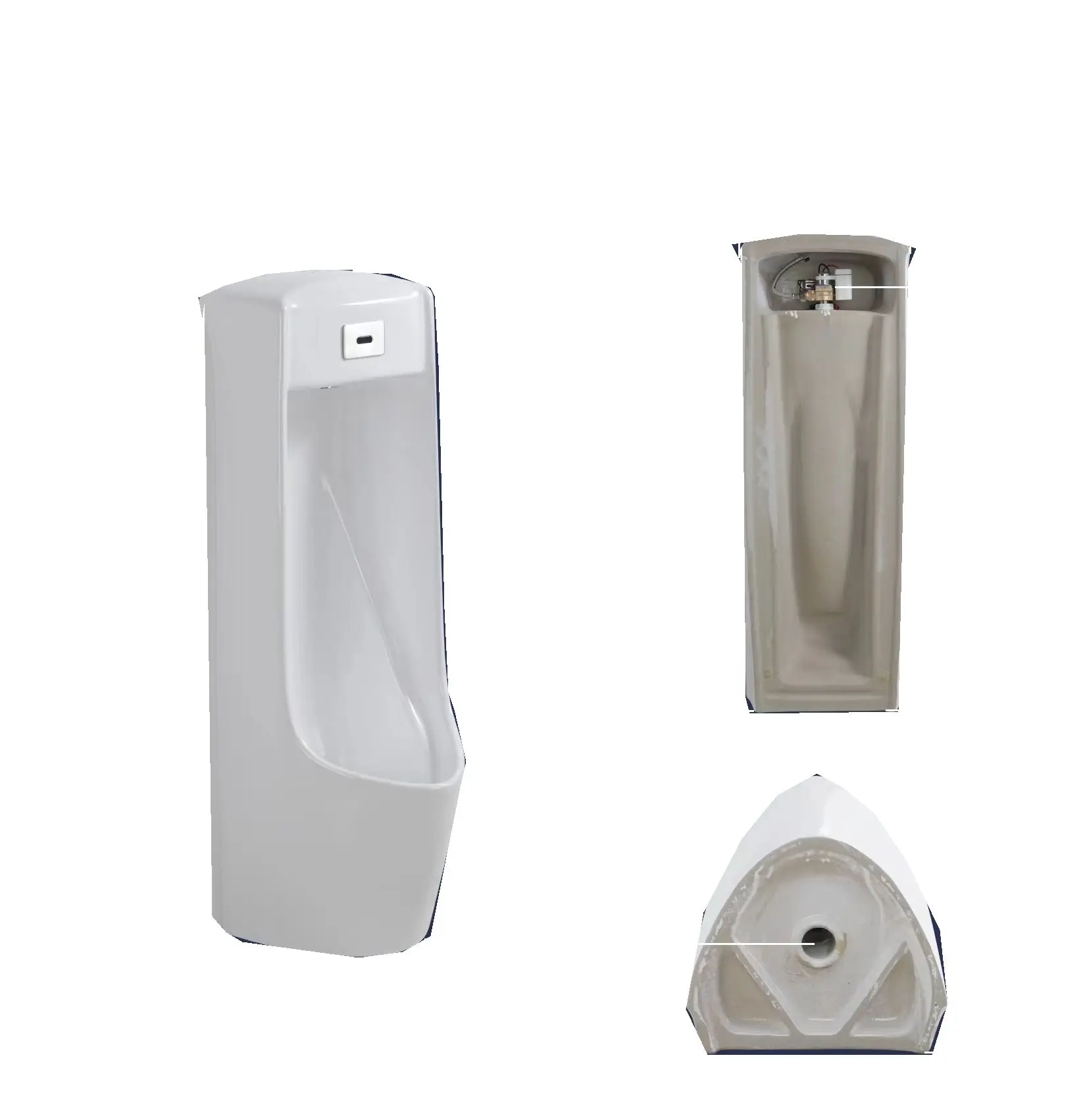 Hot selling new design water saving wall mounted hand washing basin and urinal combination urinal