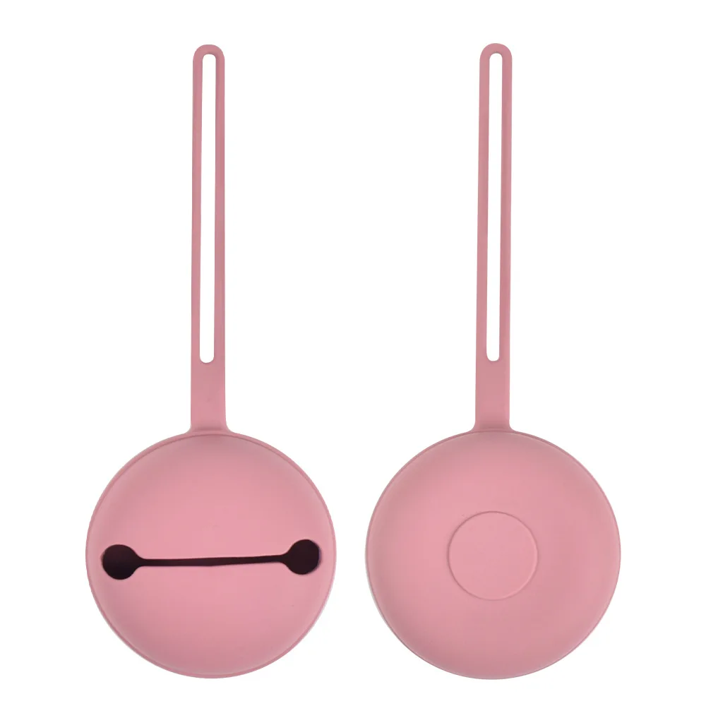 Custom Portable BPA Free Food Grade Soft Silicone Baby Newborn Infant Dummy Pacifier Teether shield packing Case Box holder