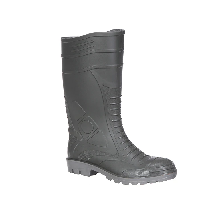 Factory hot sales Modern design rubber shoes sefety boots eith safety fire resistant safety boots