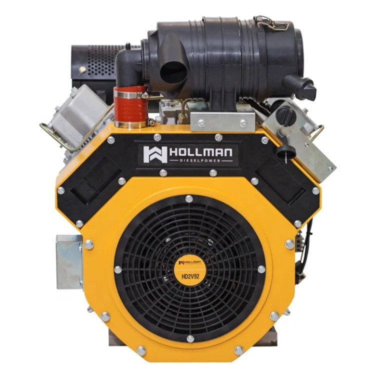 Air cooled Engine 22 hp 25hp 27hp v twin engine 2V92  small diesel engine for generator