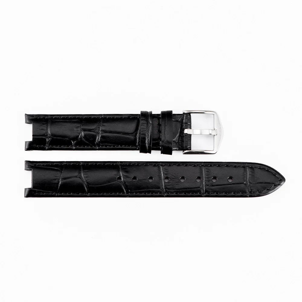 Japan Automatic Movement Genuine Leather Strap Sapphire Glass Stainless Steel Case Business Men Wrist Watch