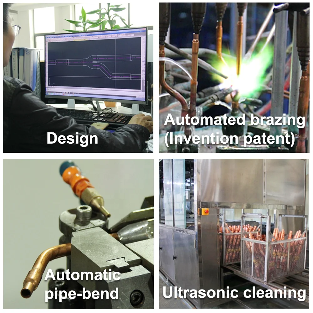 The Most Popular vrf system air conditioner copper pipe branch refnet KHRJ26K40T With best quality