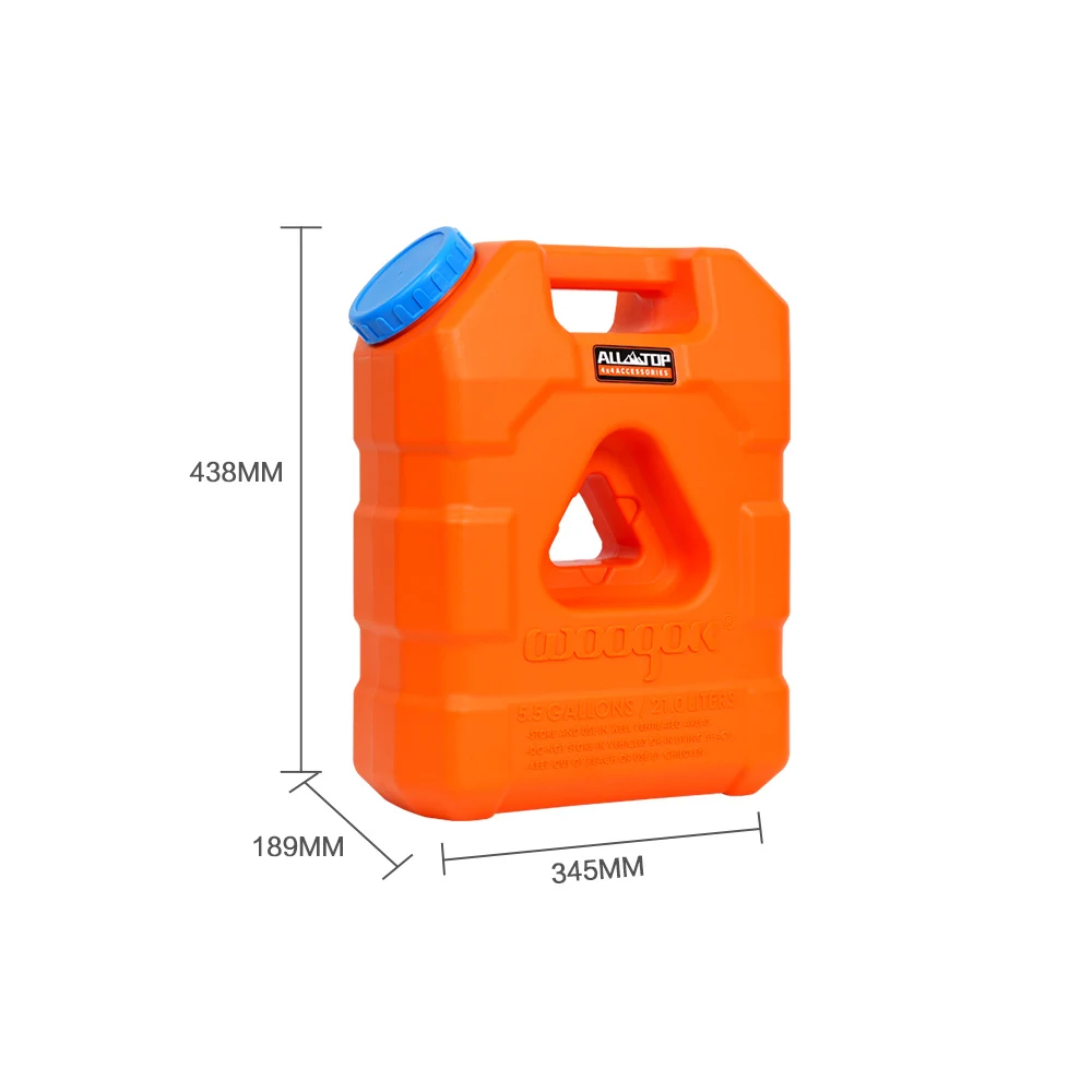 4x4 Accessories PE Plastic 21L 5.5Gallon 4WD Car Off-Road Camping Shower Water Tank