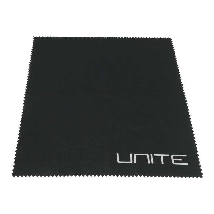 Custom Logo Soft Microfiber Gold Silver Anti Tarnish Polishing Clean Cloth For Jewelry