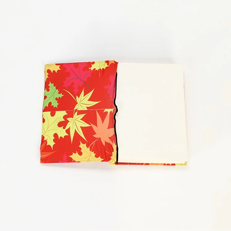 Hot Sale Soft Cover Book Printing Fabric Book Cover Custom Book Cover Stretchable