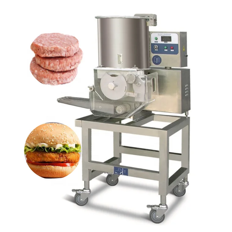 Automatic Hamburger Burger Pie Patty Molder Maker Making Machine