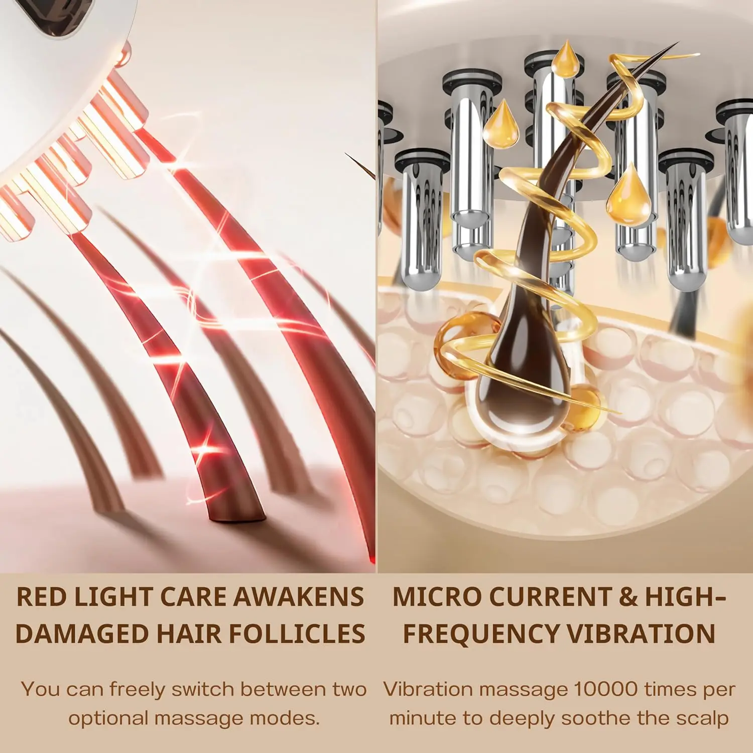 Portable Scalp Applicator Liquids Comb Mini Massage Comb Essential Oil Liquids Guiding Massager Anti Hair Loss Scalp Care Tools