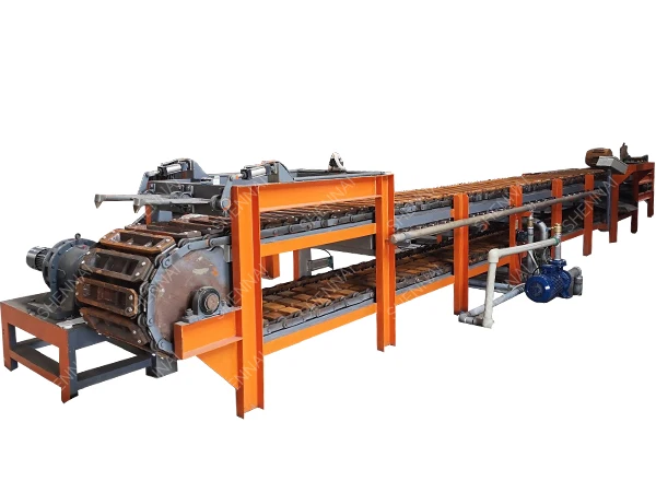 производственная литейная линия для литья медных слитков