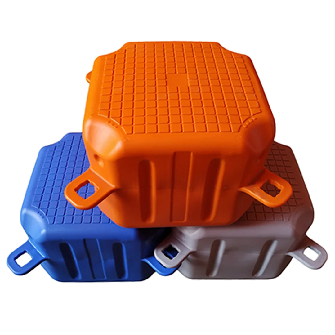 Wholesale Price Plastic hdpe Floating Bridge Modular Floating Dock Cubes Pontoon