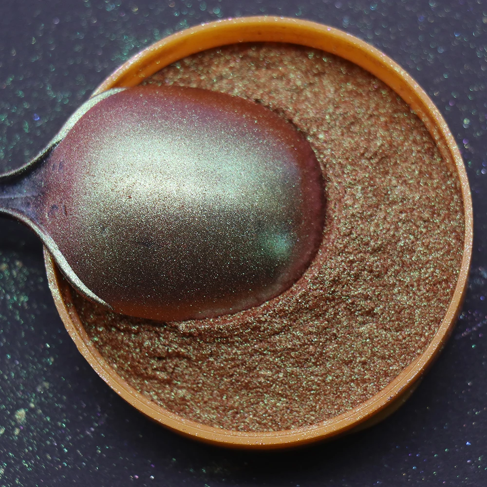 Wholesale Variables Chameleon Color Changing Powder Nails Chameleon Pigment Powder