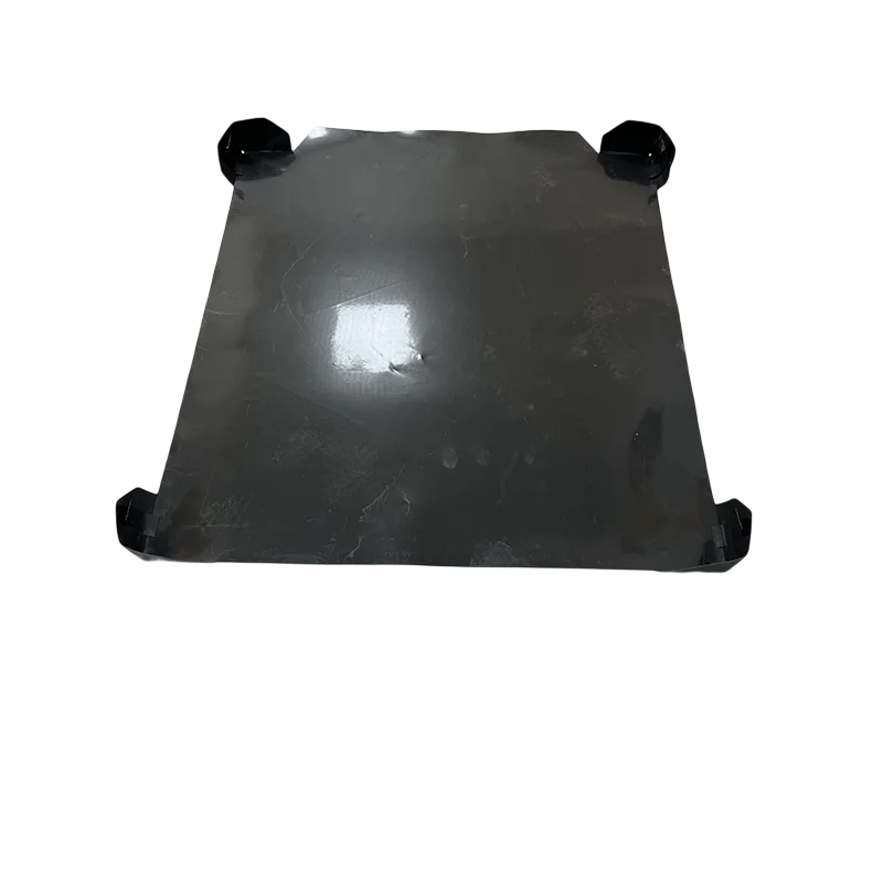 Customizable size Hdpe plastic slip sheet 180mm*130mm black hdpe plastic slip sheet For Transportation