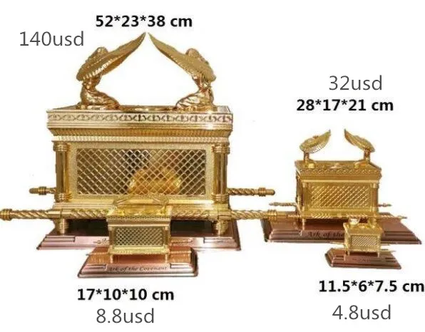 Big Ark Of The Covenant Jewelry Box Judaica Gift Hanukkah Israel Home Decoration Catholic Church Utensils Table Decor