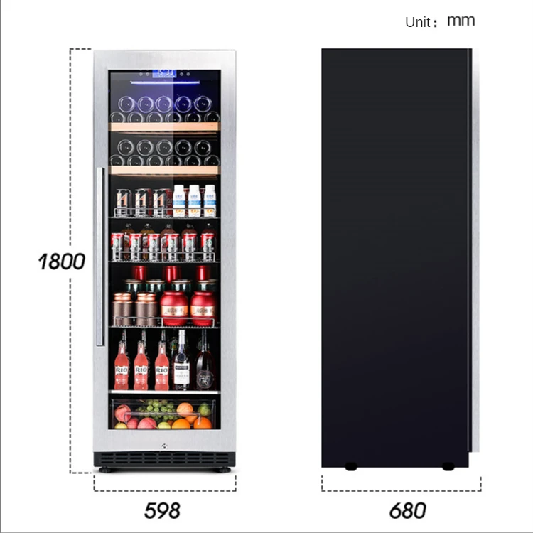 Винный холодильник, компрессор, охладитель пива, напитков, двухзонный винный погреб, мебель, винный охладитель, бар, холодильник