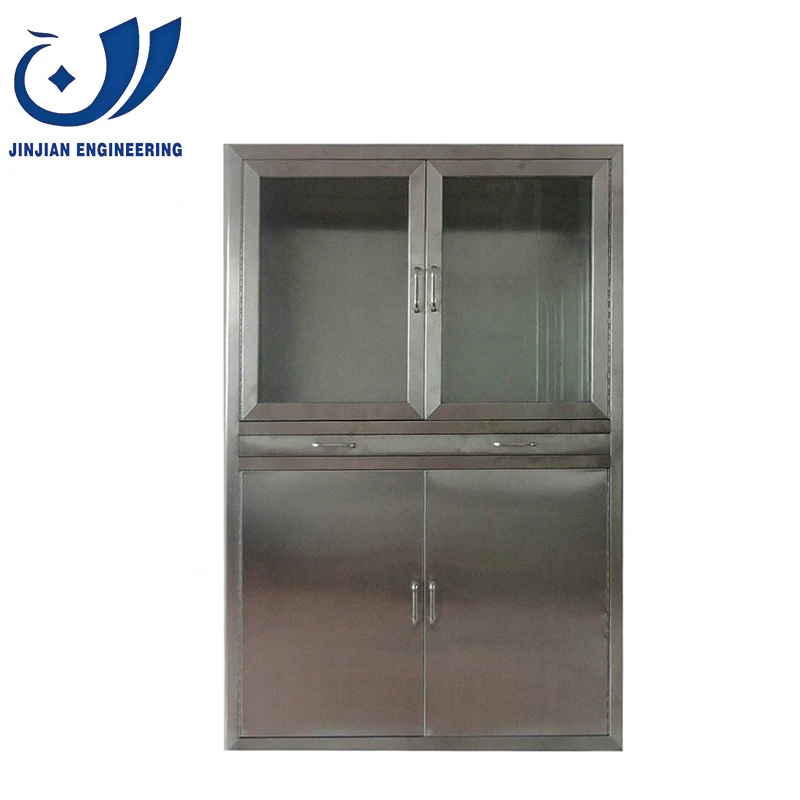 SUS304 Stainless Steel  anesthesia cabinet for hospital