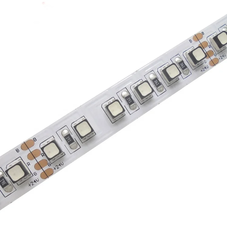 10 мм ширина 120 светодиод на метр SMD 3535 24 В RGB Светодиодная лента