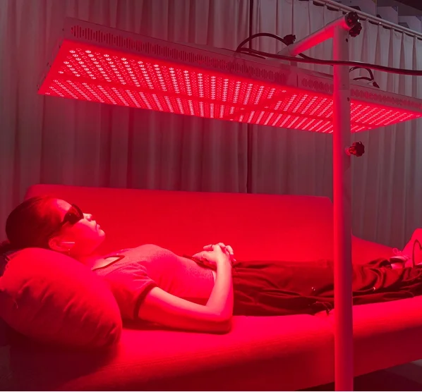 Red Light Therapy Devices for Body 1500W 660nm and 850nm Near Infrared Lamp 300LEDs for Physiotherapy