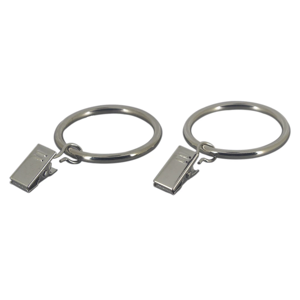 Wholesale custom iron metal curtain eyelet ring, eyelet shower curtain rings for bathroom