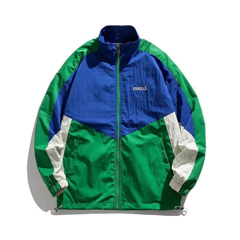High quality wholesale custom American size unisex jackets Casual fitness blazers fashion embroidered jackets