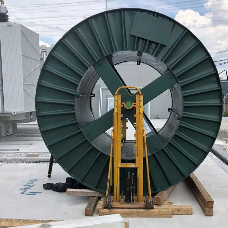 Factory sales Lightweight hydraulic drum jacks are almost indispensable for usein the cable yard