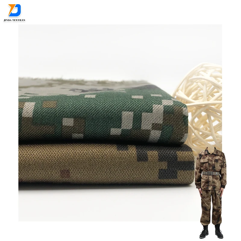 Jinda  Wholesale Hot Sale  South Africa Fabric Camouflage Ripstop Camouflage Fabric
