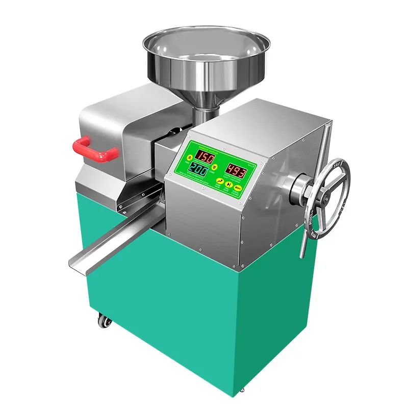 Automatic Commercial household Oil Mill Flaxseed oil press for edible Cooking oil Press